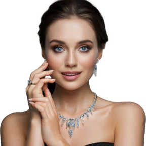 Earring01 Akoya/fresh gems
